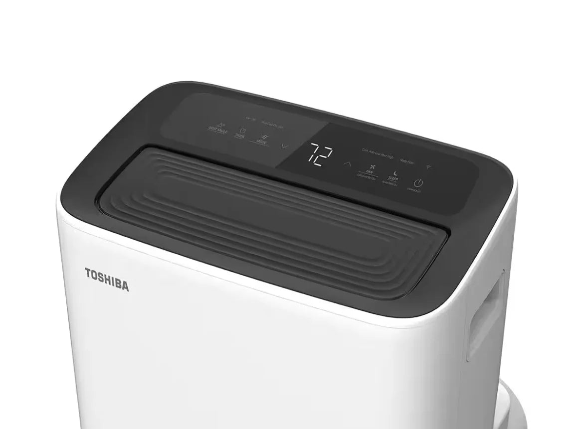 Restored Toshiba PX0811CWRUFR 8, 000 BTU 115 - Volt Smart Wi - Fi Portable AC, Cools & Dehumidifies up to 350 Sq. Ft. (Refurbished)