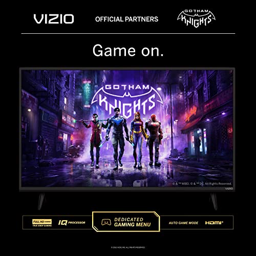 VIZIO 40-inch D-Series Full HD 1080p Smart TV with AMD FreeSync Apple AirPlay