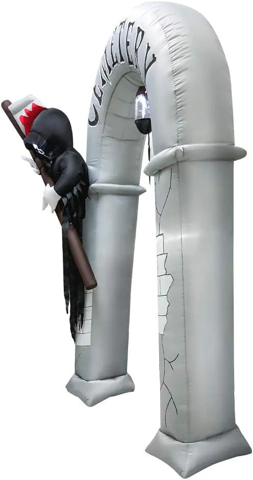 Halloween Inflatable Grim Reaper's Arch, 7.8 ft.