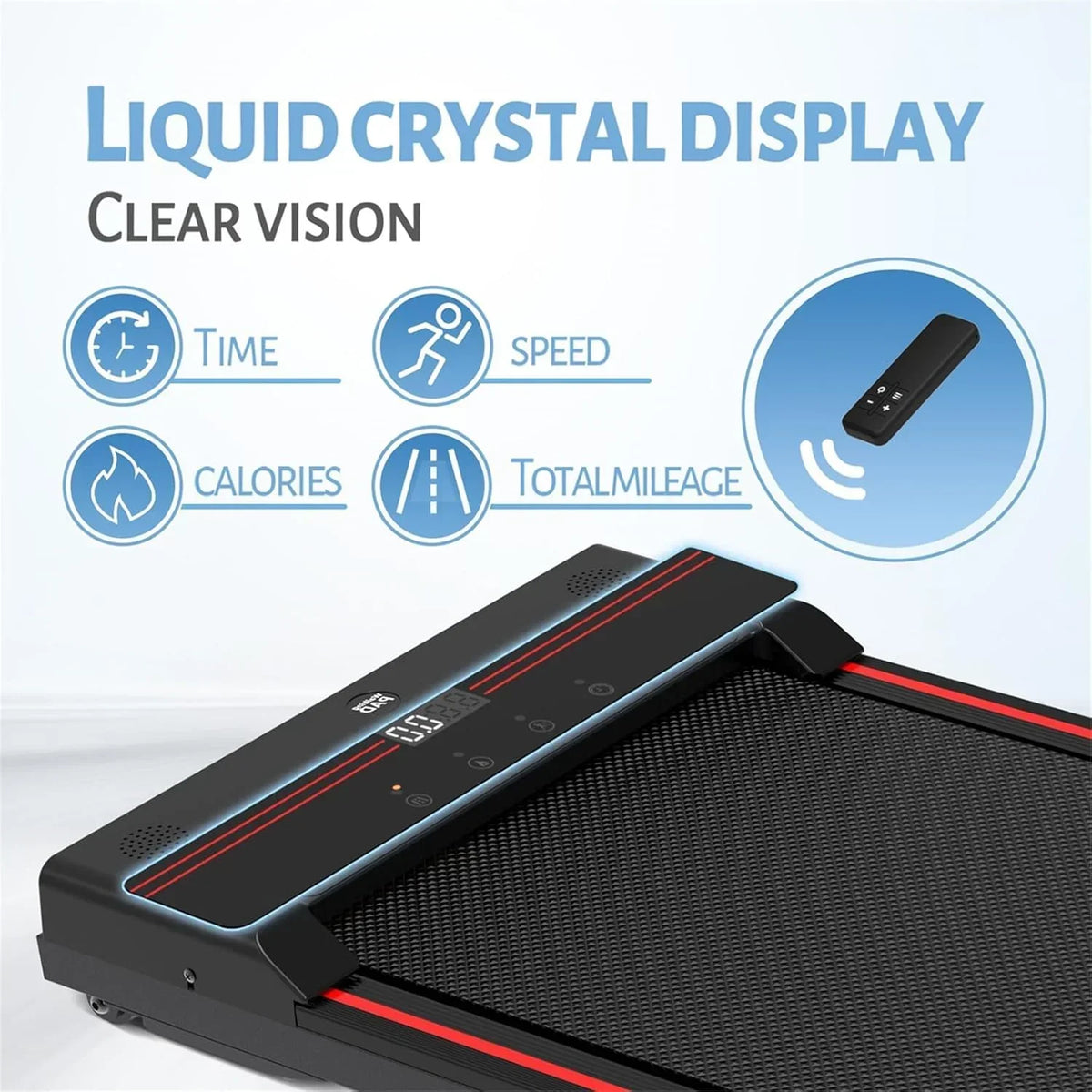 Sperax Walking Vibration Pad with APP 3 in 1 Under Desk Treadmill Walking Treadmill Pad