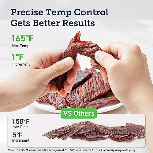 Meat jerky food dehydrator, 600 watt dehydration dryer
