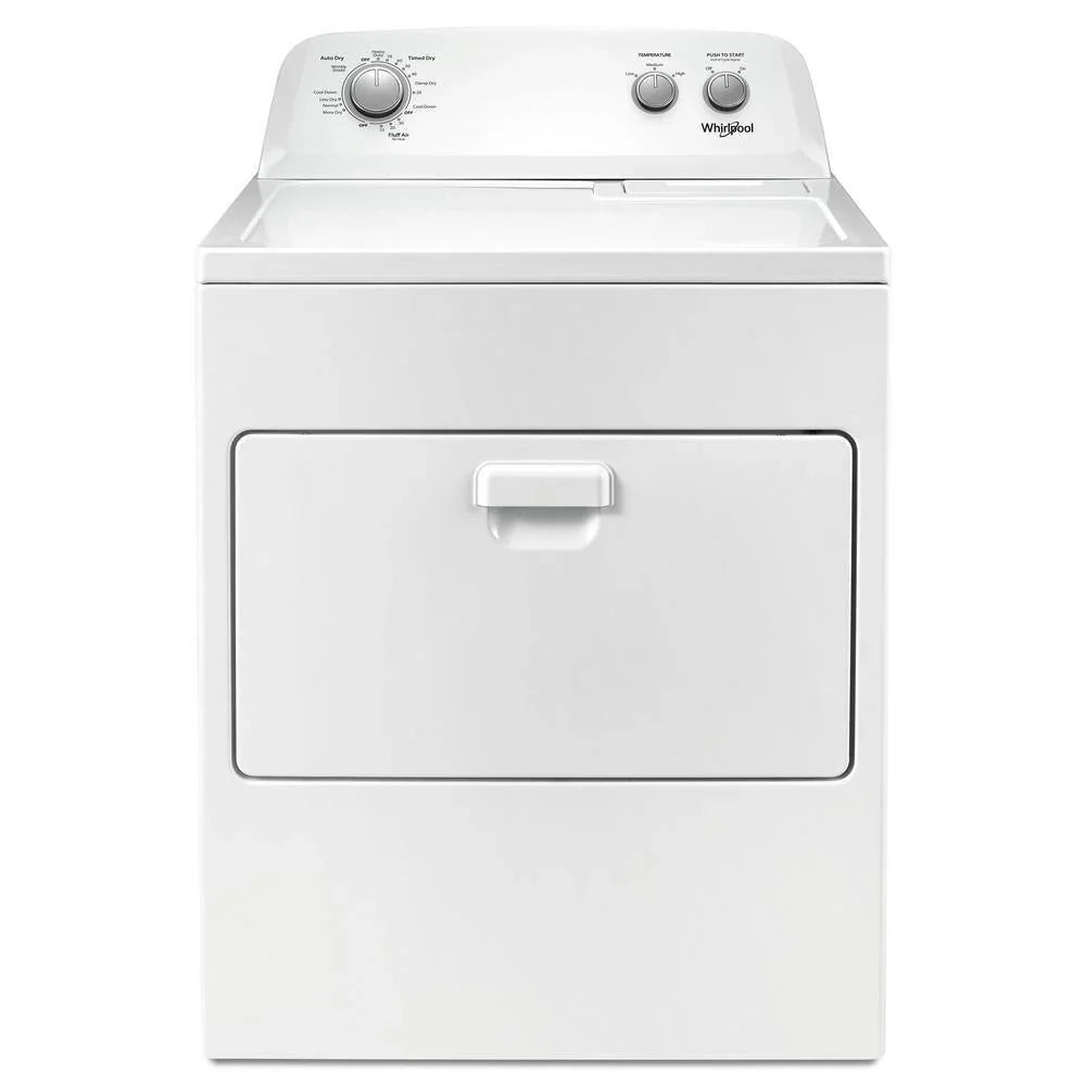 7.0 cu. ft. Electric Dryer, AutoDryTM System, Wrinkle ShieldTM, White