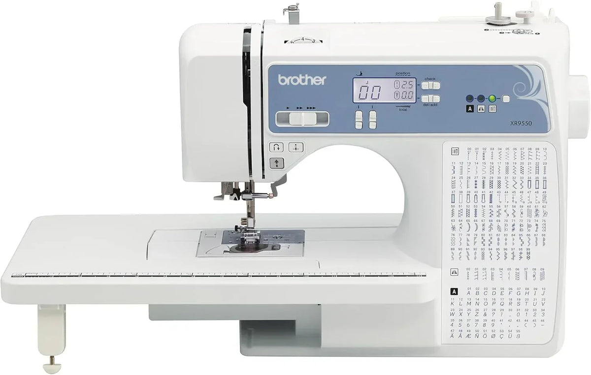 Brother Sewing and Quilting Machine Computerized 165 Built-in Stitches LCD Display Wide Table
