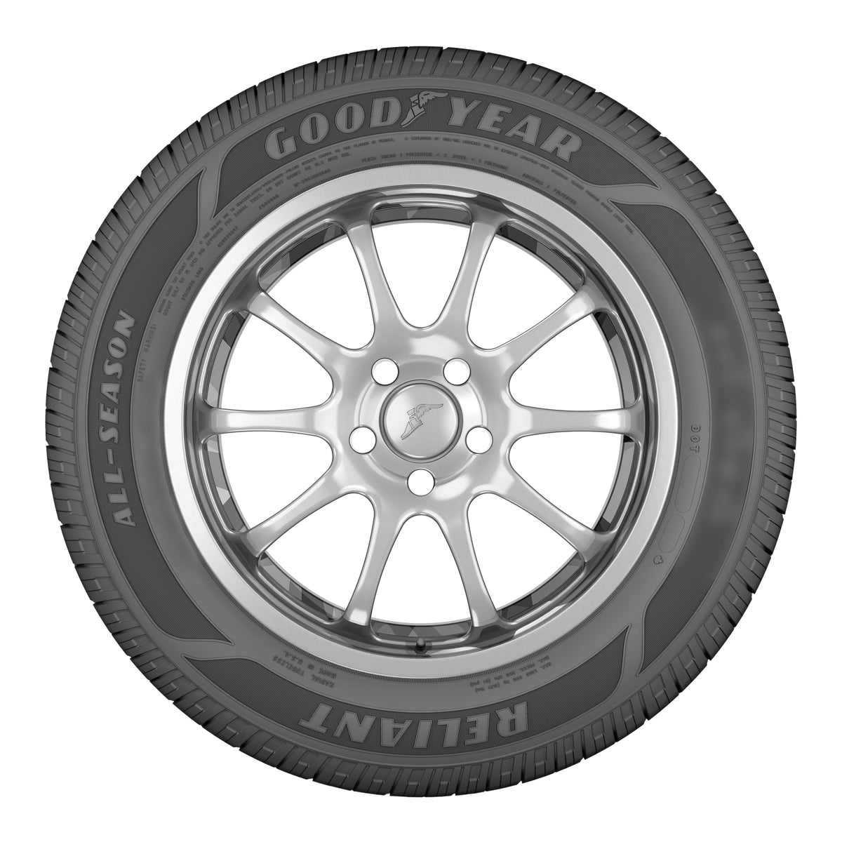 2025 Goodyear Reliant All-Season 225/65R17 102H All-Season Tire