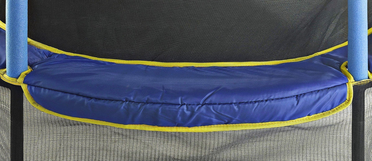 Upper Bounce 55′′ Kids Trampoline with Safety Enclosure – No-Spring Bungee System, Easy Assembly