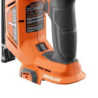 RIDGID 18V Brushless Cordless Nailer Combo Kit with Brad & Finish Nailers, Battery & Charger