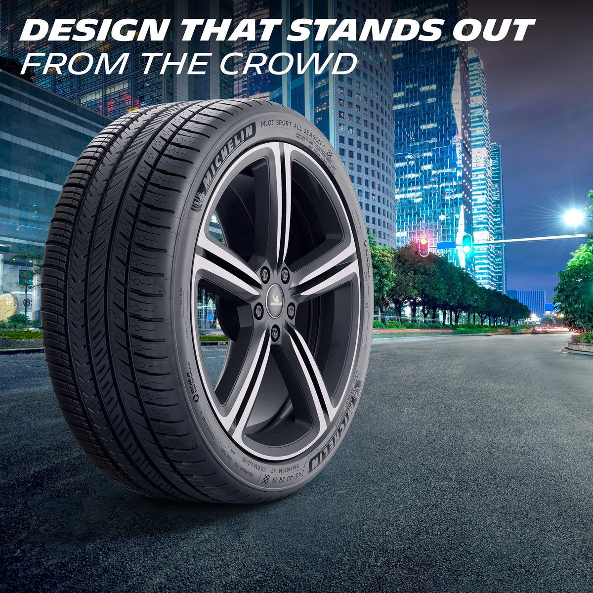 Michelin Pilot Sport All Season 4 UHP All Season 245/40ZR20 99Y XL Passenger Tire