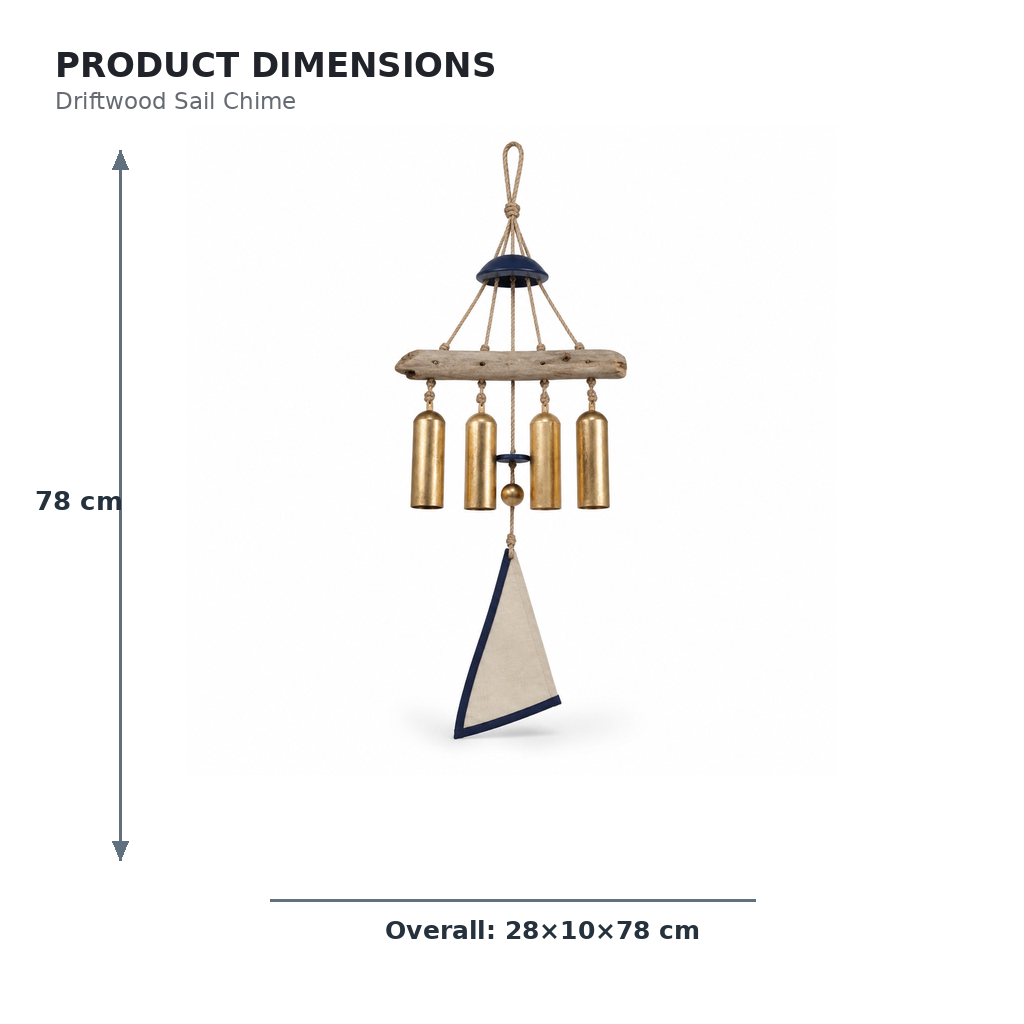 Driftwood Sail Chime