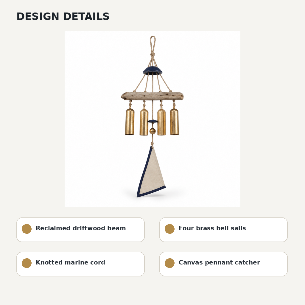 Driftwood Sail Chime