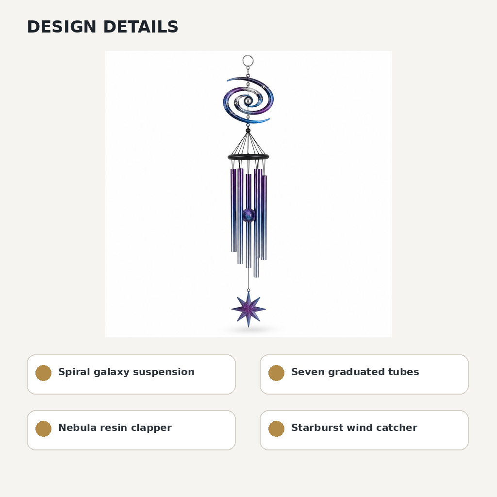 Galaxy Spiral Chime