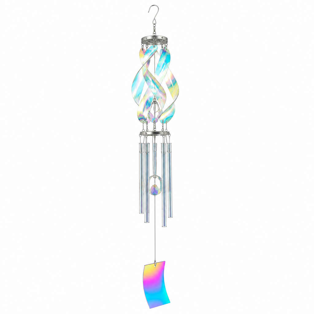 Iridescent Ribbon Chime