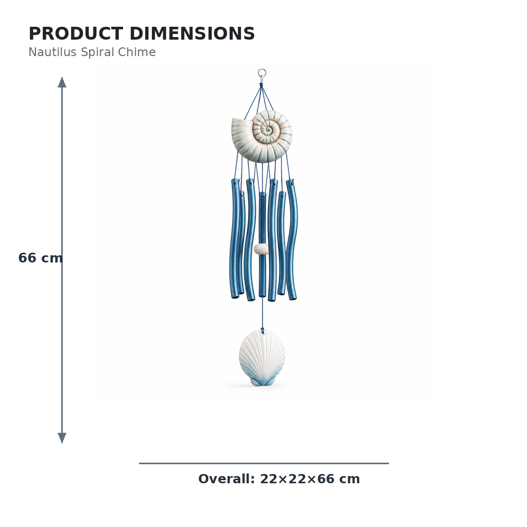 Nautilus Spiral Chime
