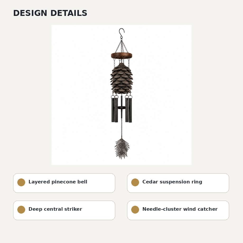 Pinecone Echo Chime