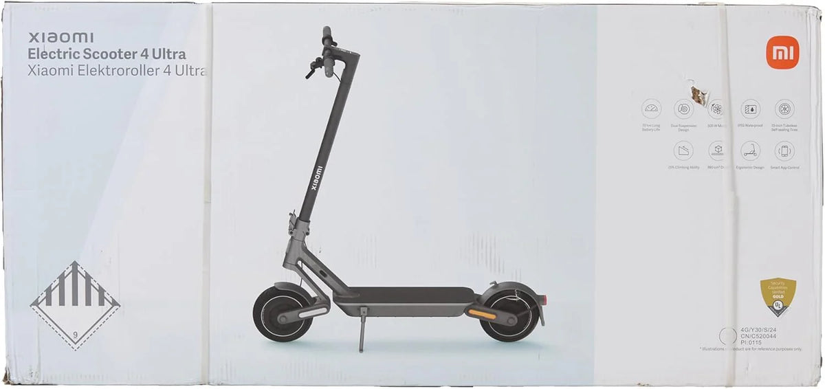 Xiaomi E-Scooter with German Road Legal (Max 20 km/h, Up to 70 km Range & 25 Percent Incline, Pneumatic Tyres, Dual Brakes, Display, Aluminium Body, App)