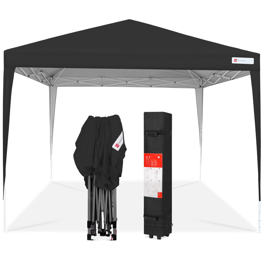 Best Choice Products Pop Up Canopy With Carrying Bag, Black