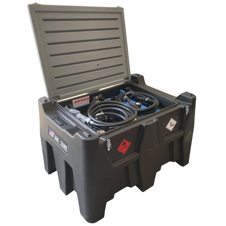 105gl DIESEL + 13gl DEF COMBO Portable Tank with 12V Pumps