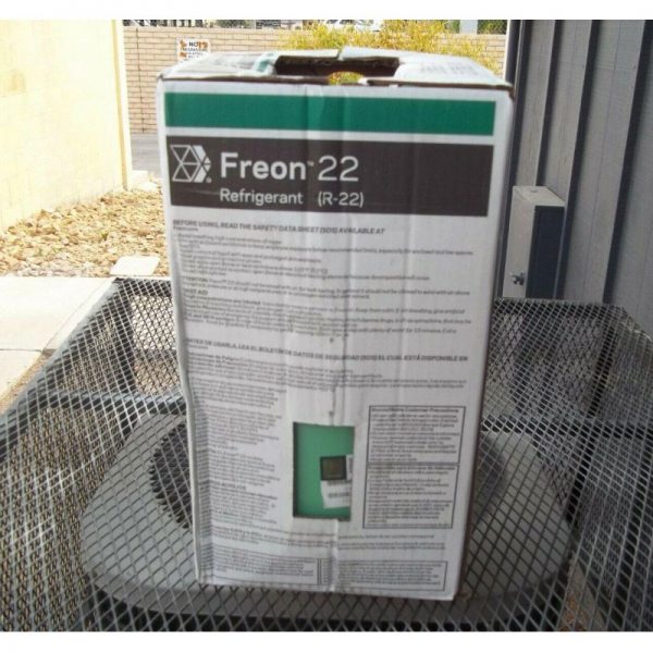 R 22 Refrigerant 30lbs. New In Box Sealed R22 30 Lb