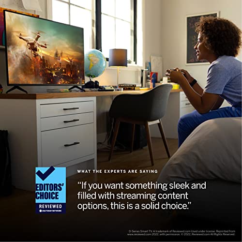 VIZIO 40-inch D-Series Full HD 1080p Smart TV with AMD FreeSync Apple AirPlay