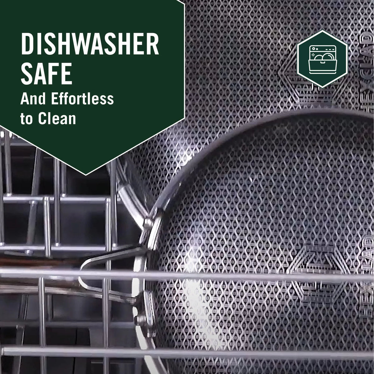 HexClad Nonstick Dishwasher Friendly Compatible