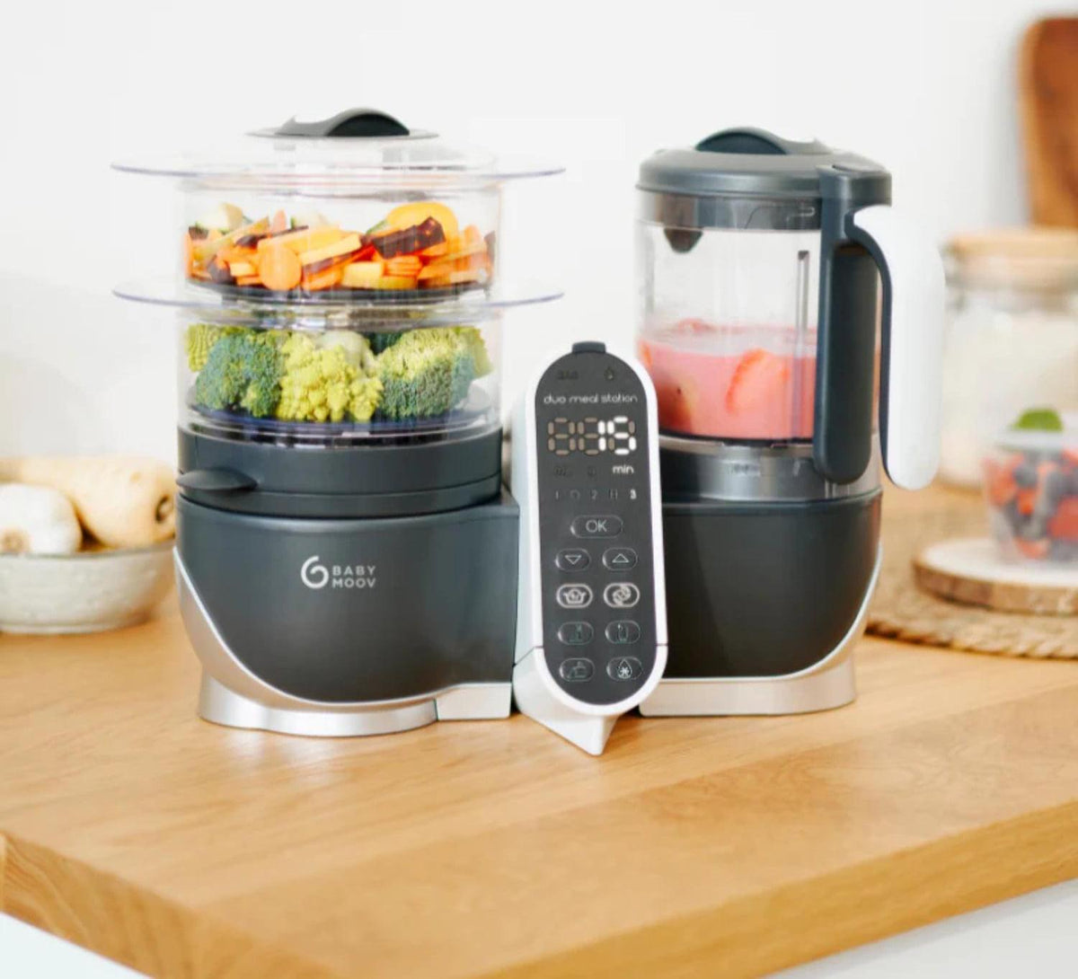 Babymoov Duo Meal Station 6-in-1 multi-purpose baby food processor