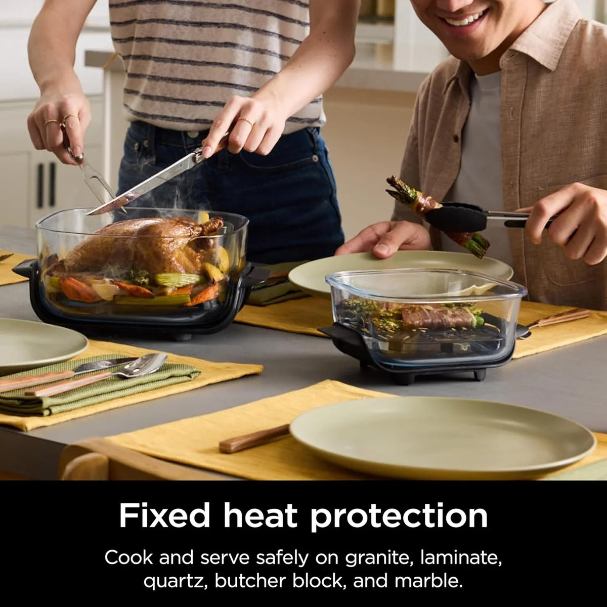 Ninja Crispi 4-in-1 Portable Glass Air Fryer Cooking System
