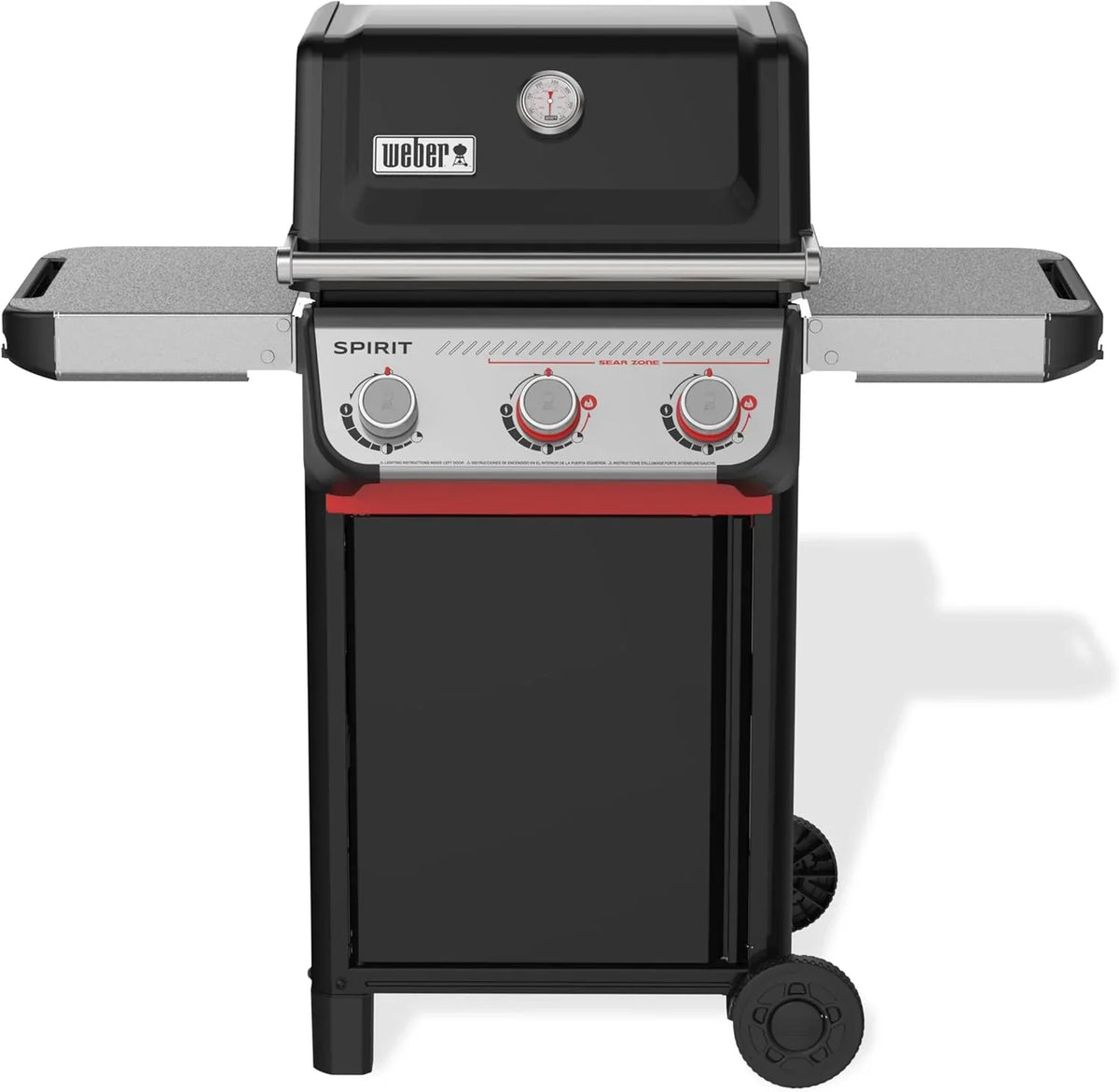 Weber Spirit E-325 Liquid Propane Gas Grill for Outdoor Cooking and BBQ, 3 Burners
