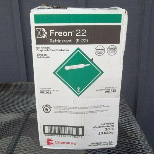 2025 R-22 Refrigerant 30lbs. New In Box / Sealed R22 30 Lb