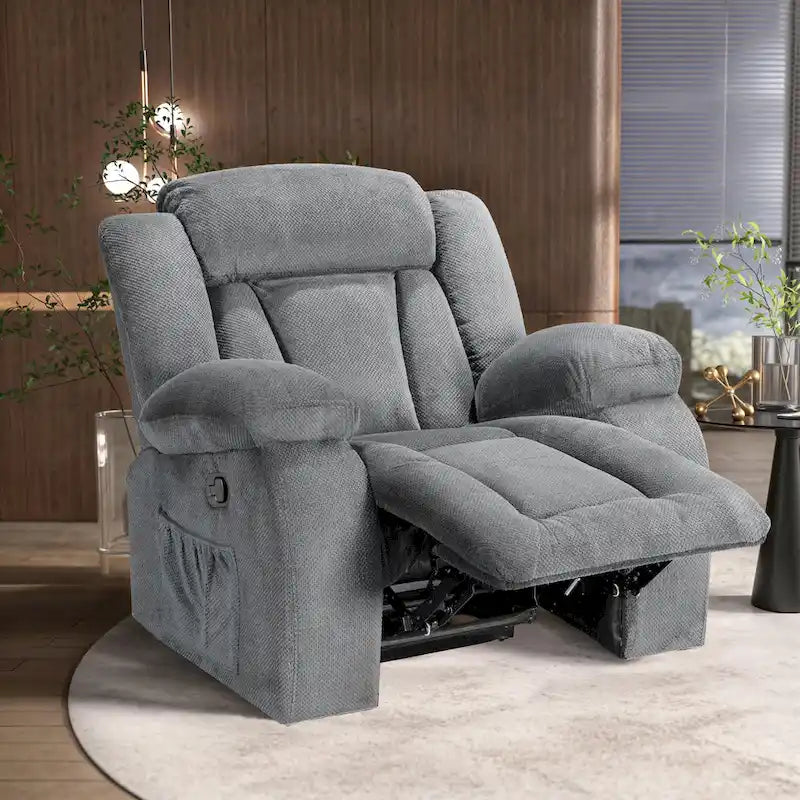 Super Comfortable Standard Size Heating and Massage Recliner Chair