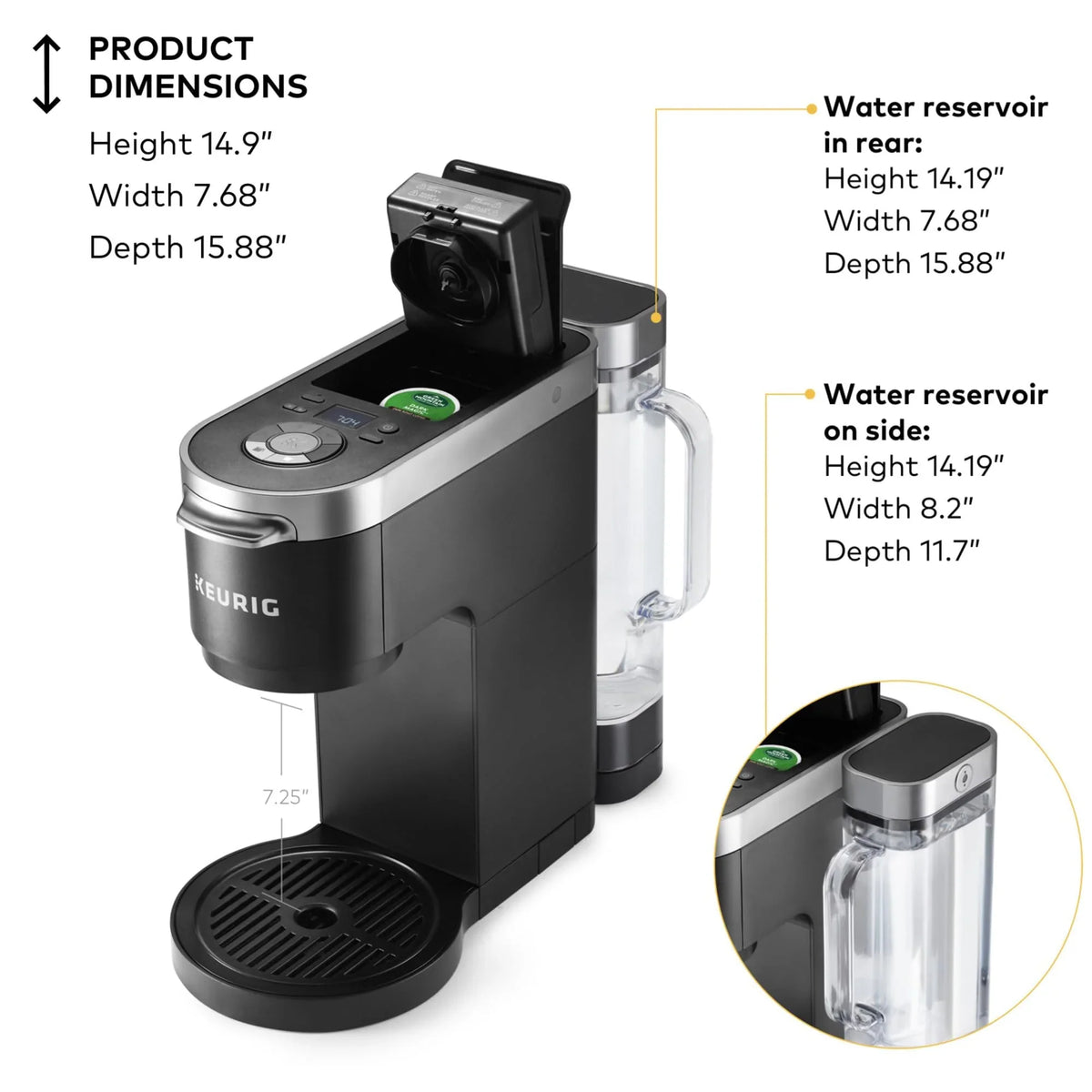 Keurig K-Duo Plus Single Serve & Carafe Coffee Maker