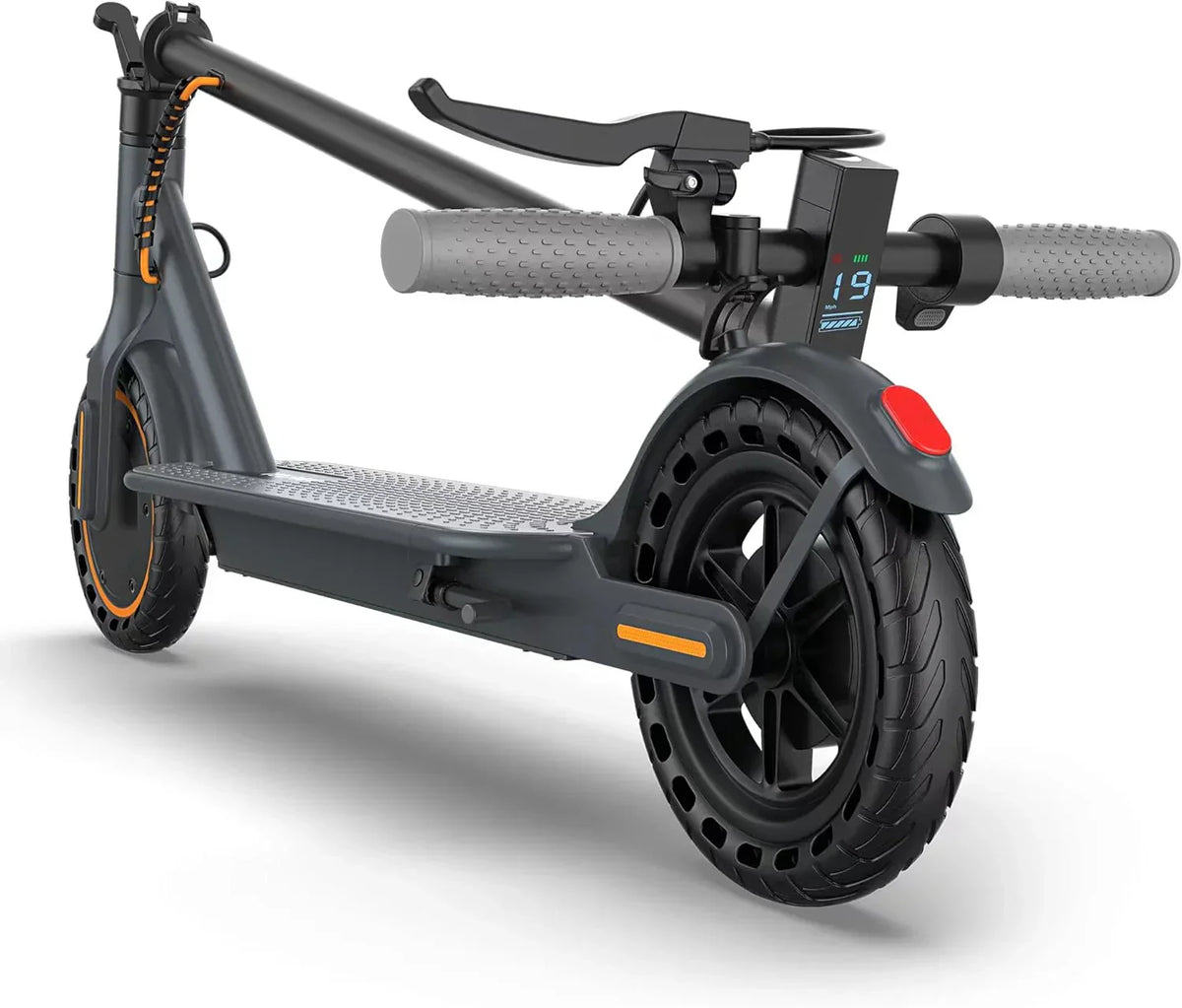 Electric Scooter 350W/500W Powerful Motor 8.5"/10" Solid Tires 19/22Mph 28/21/12 Miles Range