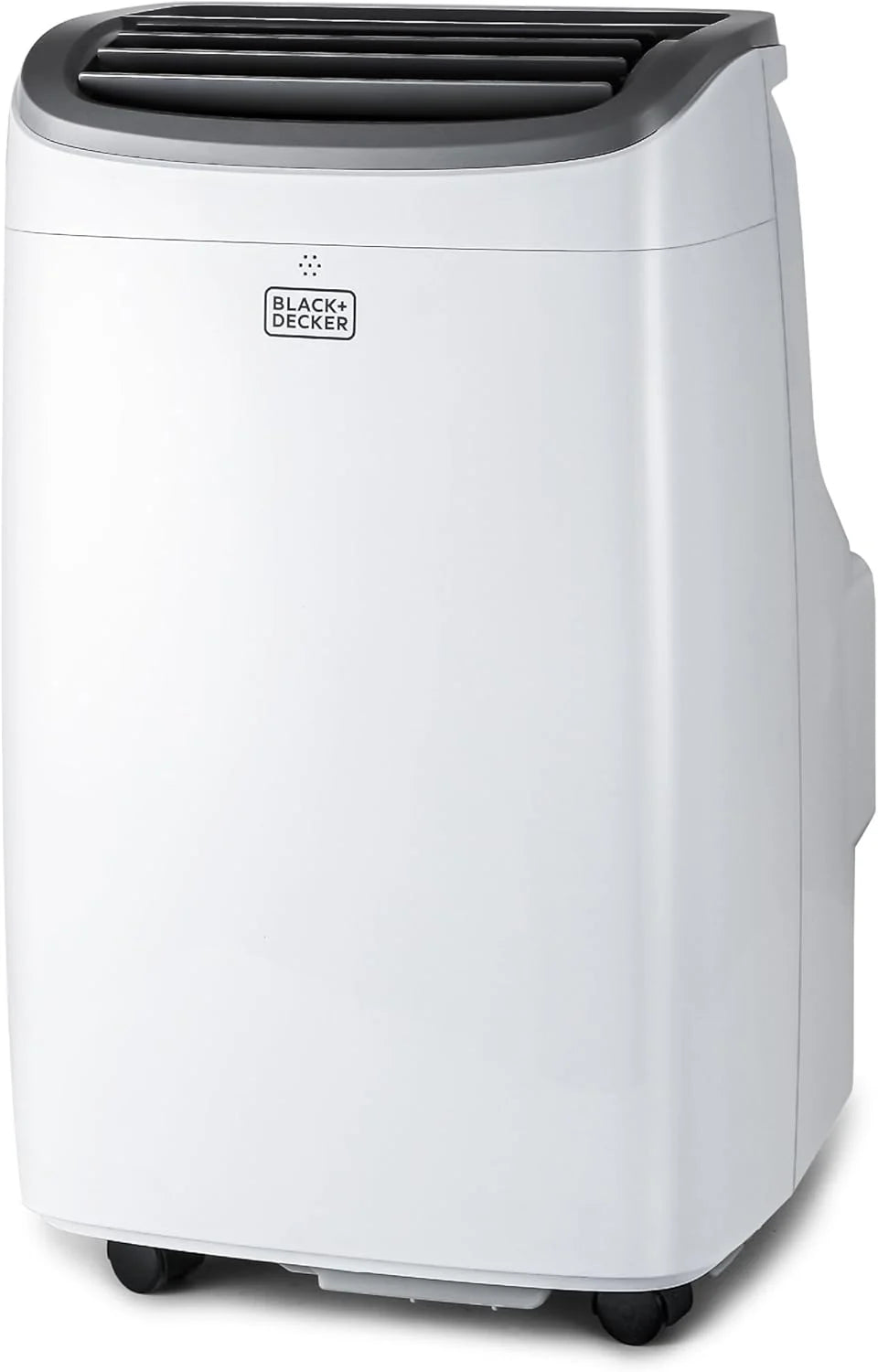 BLACK+DECKER 10,000 BTU Portable Air Conditioner for Rooms up to 450 Sq. Ft. with Remote – White