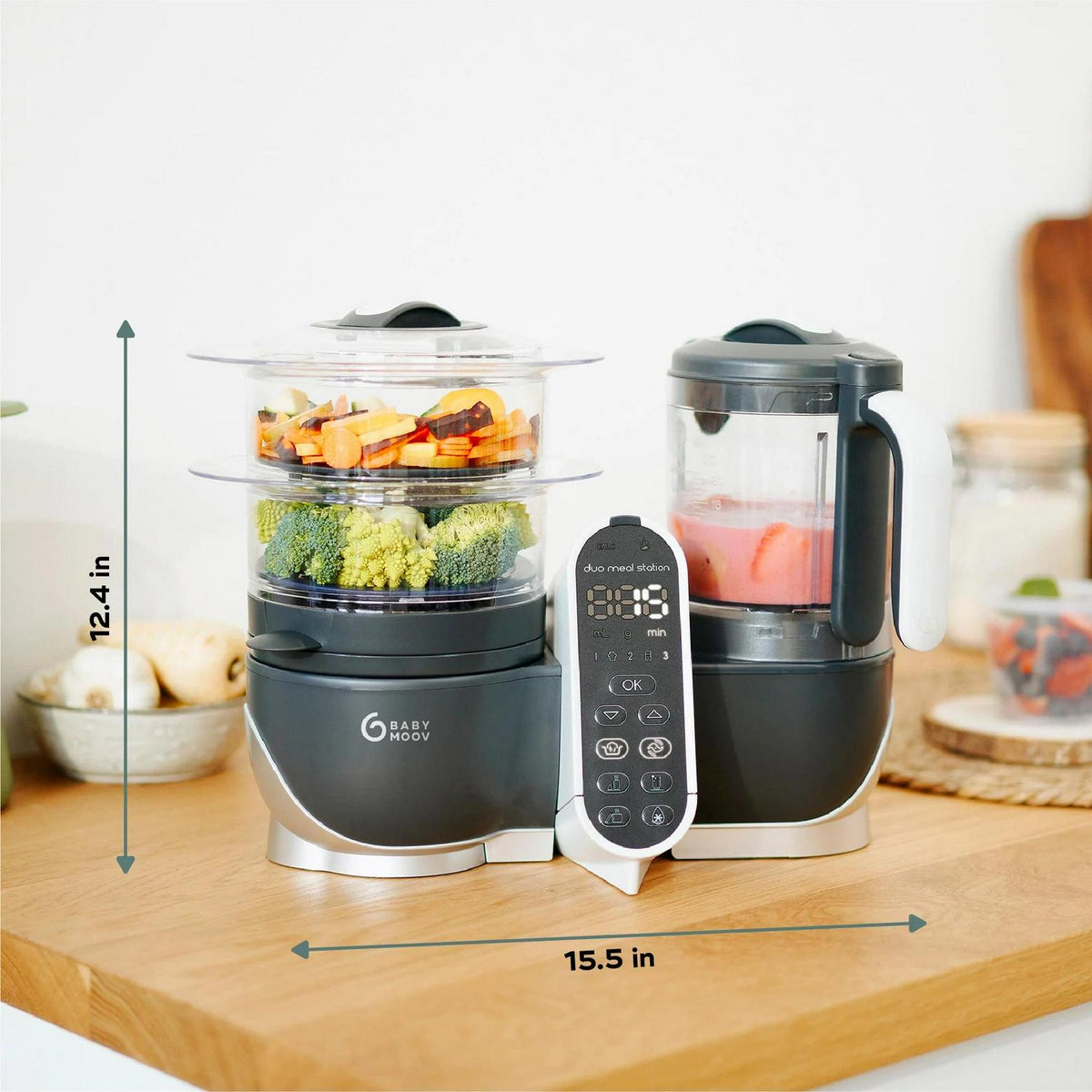 Babymoov Duo Meal Station 6-in-1 multi-purpose baby food processor