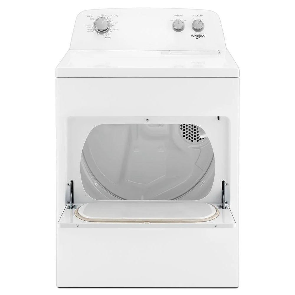 2025 Whirlpool 7.0 cu. ft. Electric Dryer, AutoDryTM System, Wrinkle ShieldTM, White