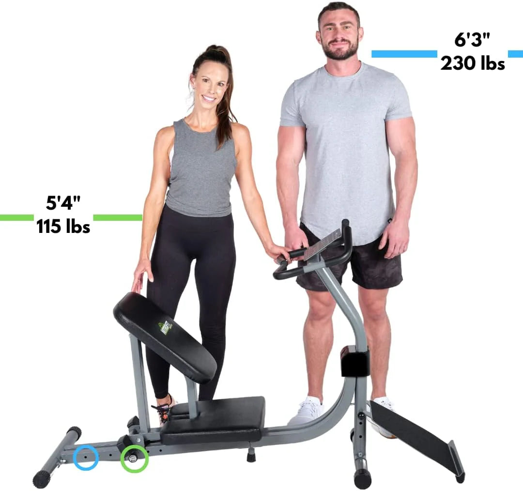 Limber Pro Stretch Machine, Lumbar & Leg Rehab, Adjustable Seat