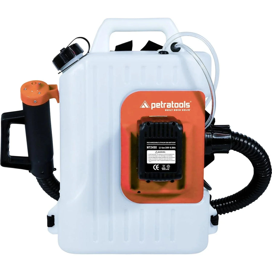 Cordless ULV Cold Fogger Backpack Sprayer, 2.6 Gallon – Battery-Powered Mosquito Fogger for Outdoor Use