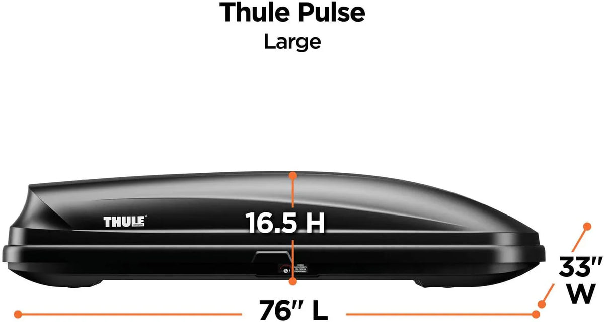 Thule 615 Pulse Cargo Rack, Large, Black