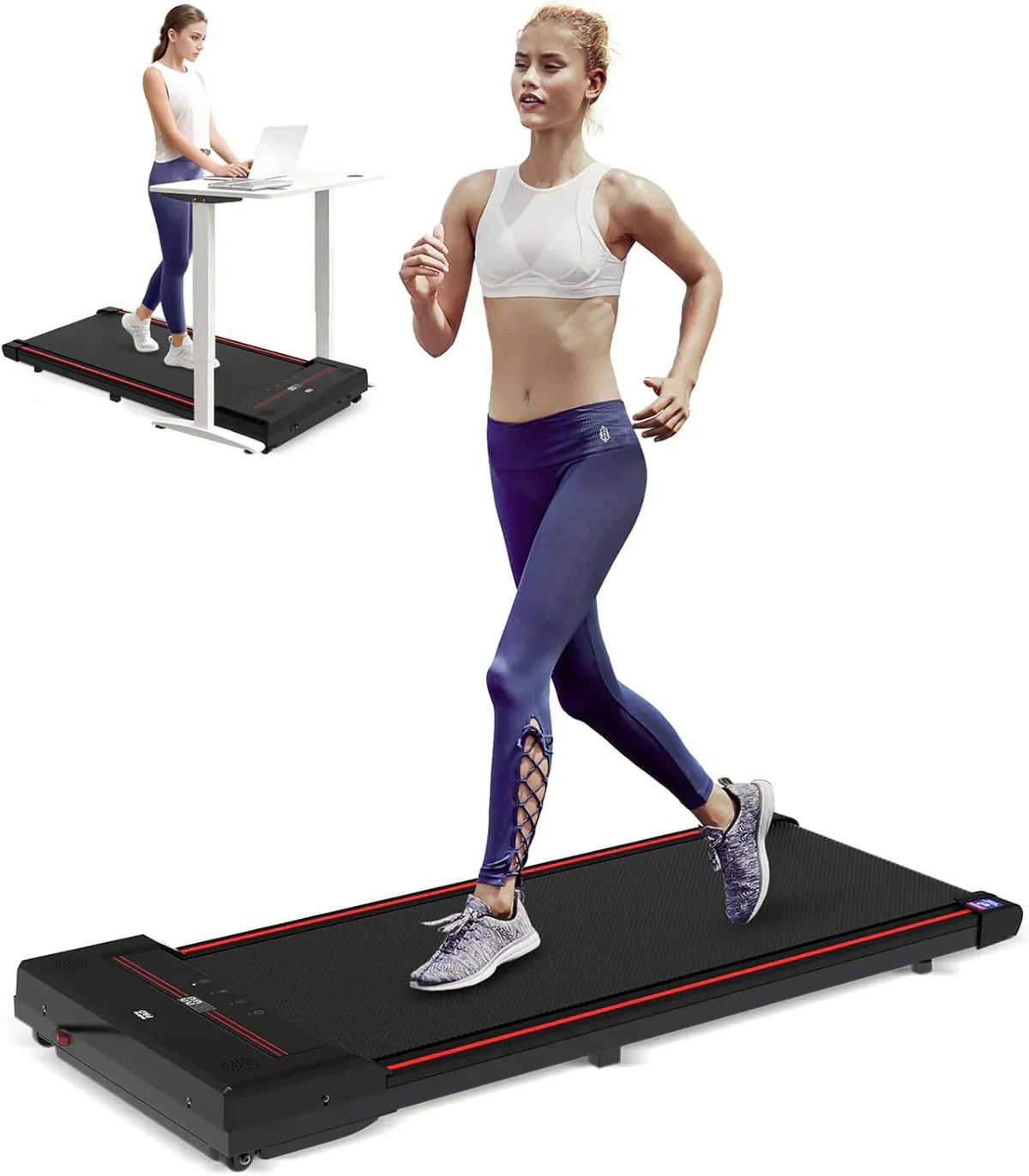 Sperax Walking Vibration Pad with APP 3 in 1 Under Desk Treadmill Walking Treadmill Pad