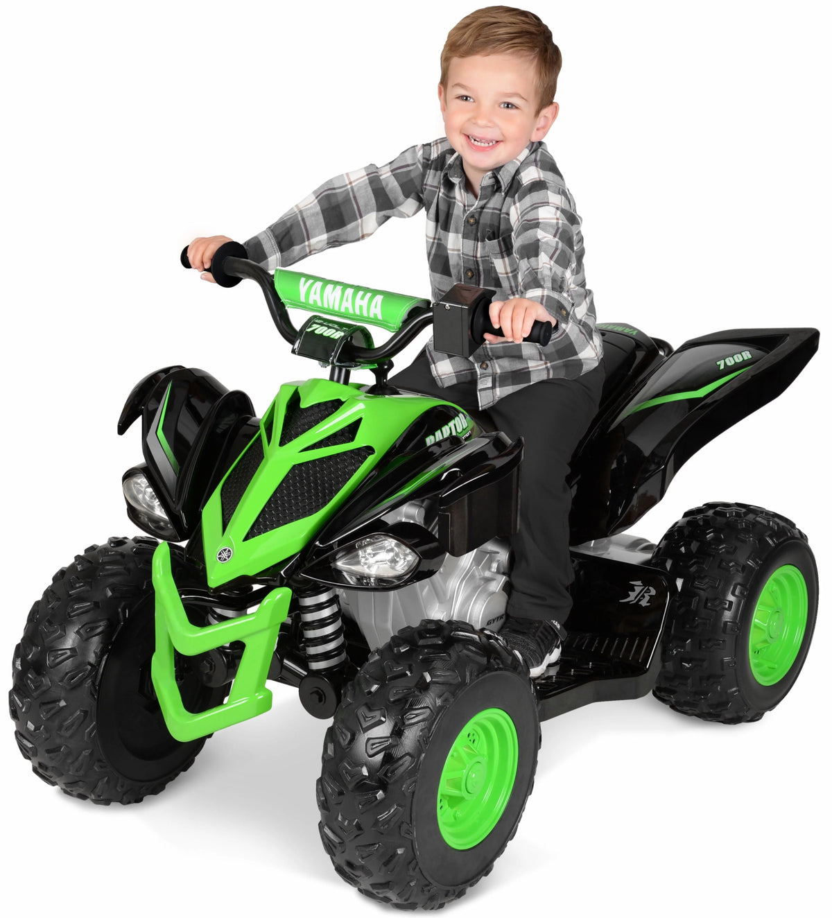 Yamaha 12V Raptor ATV Powered Ride-on for Boys & Girls, Ages 3+, up to 5 MPH