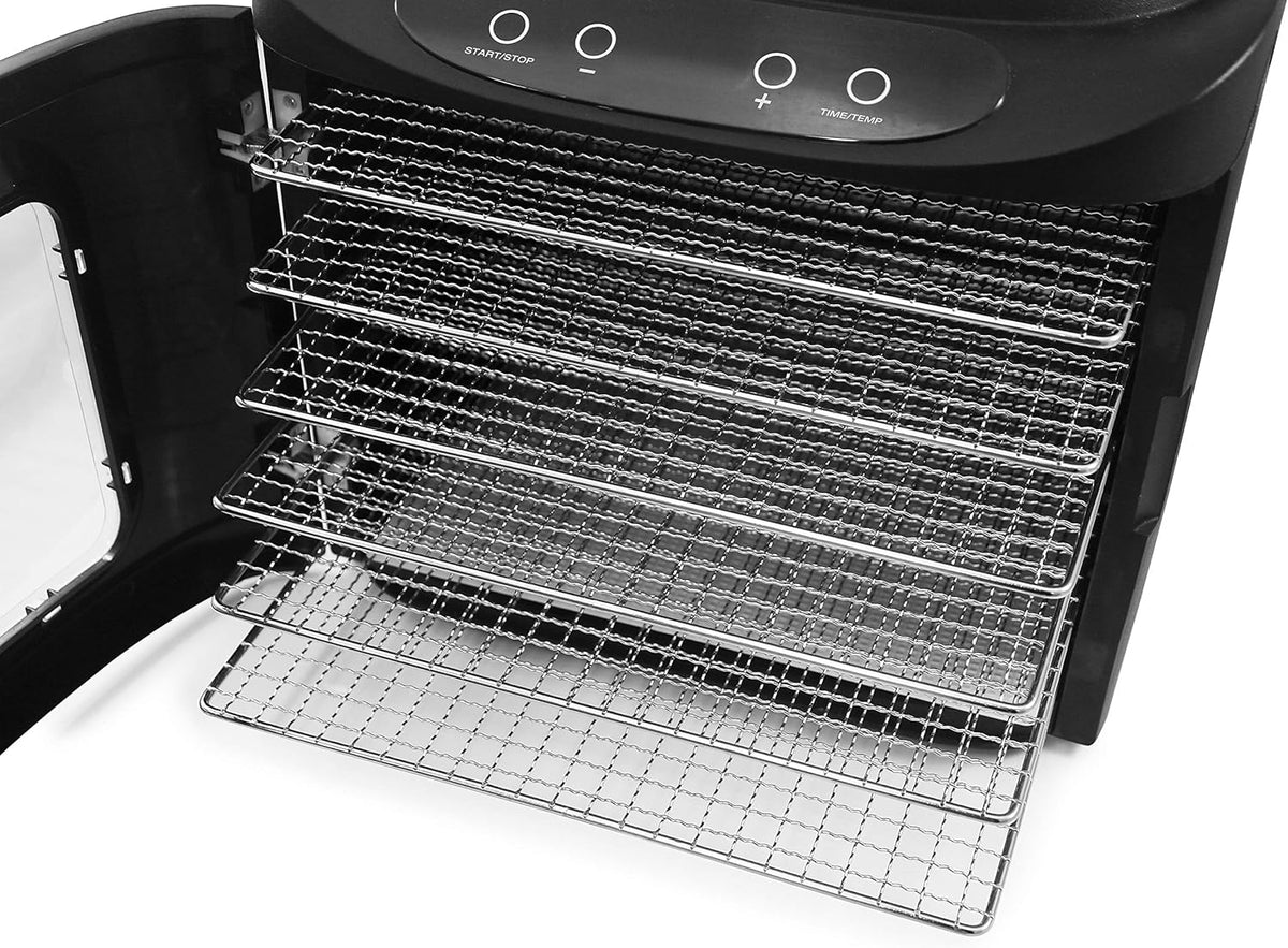 Programmable Adjustable Temperature Food Dehydrator
