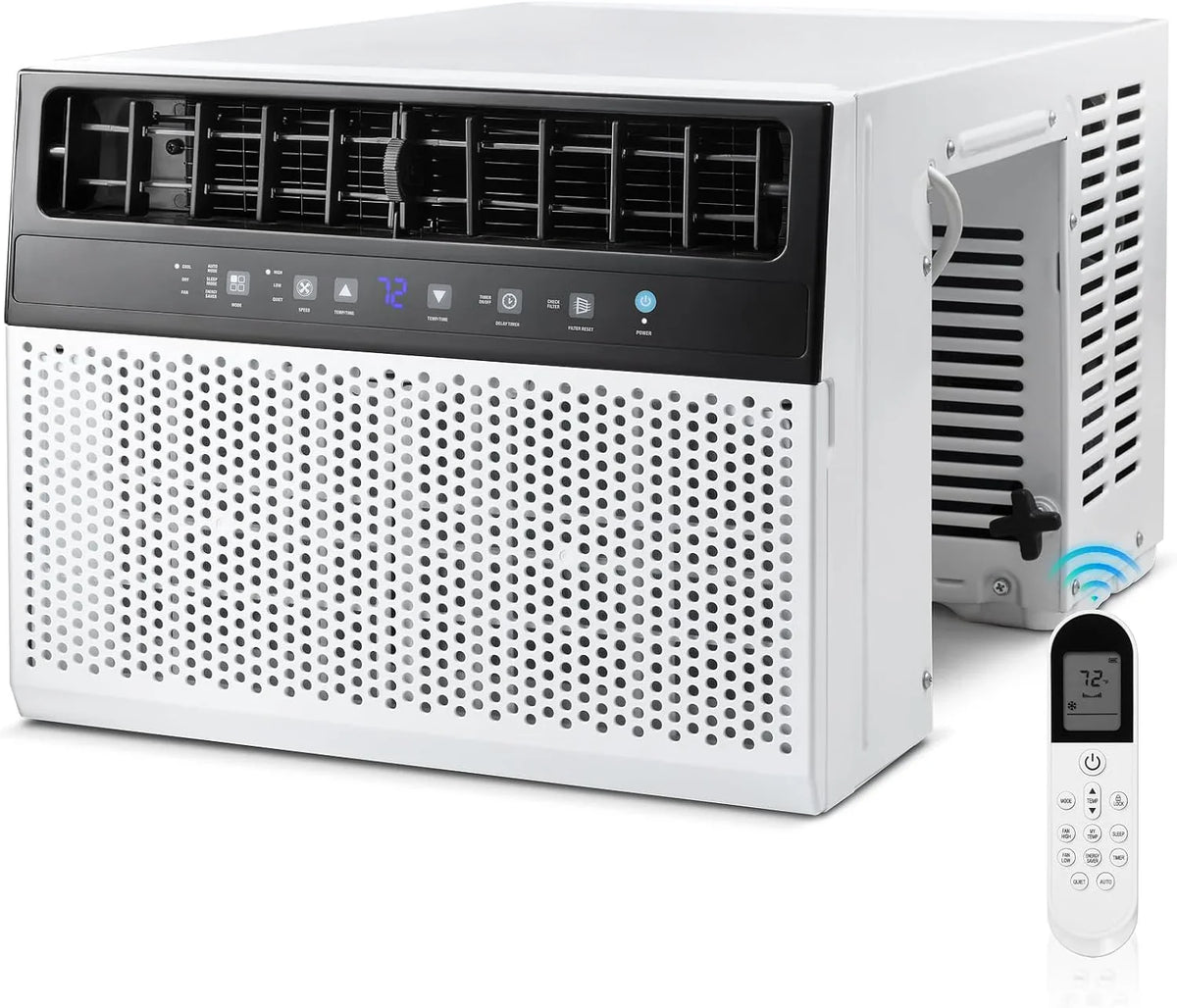 Antarctic Star 12,000 BTU U-Shaped Window Air Conditioner Unit Cools up to 550 Sq.Ft. with 6 Modes 24H Timer, Ultra Quiet Window AC Units