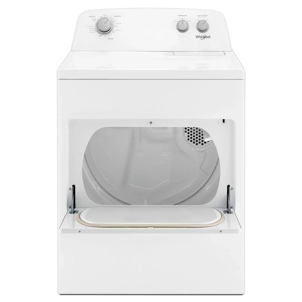 7.0 cu. ft. Electric Dryer, AutoDryTM System, Wrinkle ShieldTM, White