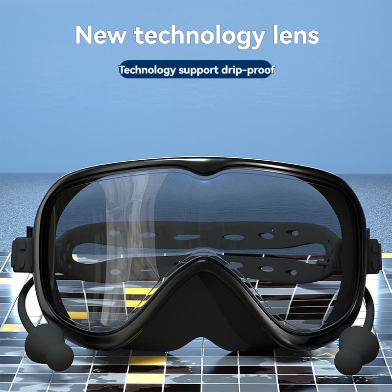Silicone Large-Frame Goggle - HD Anti-Fog For Men & Women