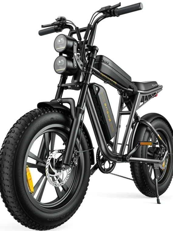 AKEZ Electric Bike for Adults – 1000W 28mph Moped Ebike with 48V 13A Removable Battery, Up to 94 Miles All Terrain Off Road E-Bike with 20*4.0′′ Fat Tire,Full Suspension,7-Speed UL Certified