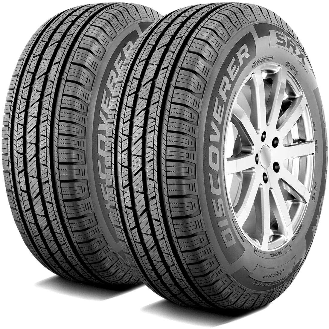 Pair of 2 (TWO) SRX 265/70R16 112T AS A/S All Season.