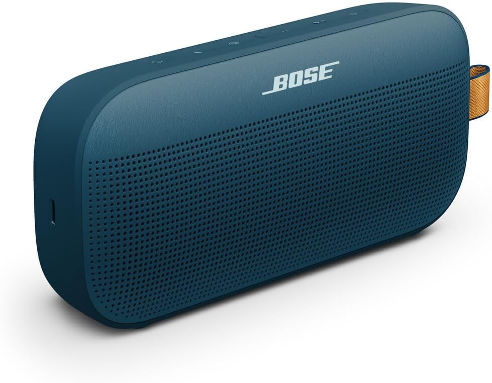 Bose SoundLink Flex Portable Bluetooth Speaker (2nd Gen), Portable Outdoor Speaker with Hi-Fi Audio, Up to 12 Hours Battery Life, Waterproof and Dustproof