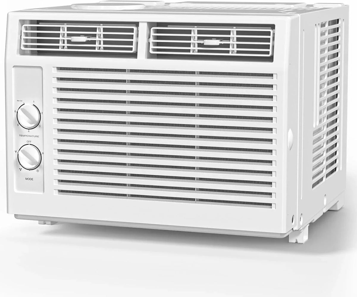 Antarctic Star 12,000 BTU U-Shaped Window Air Conditioner Unit Cools up to 550 Sq.Ft. with 6 Modes 24H Timer, Ultra Quiet Window AC Units