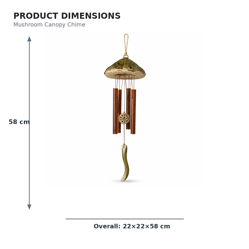 Mushroom Canopy Chime