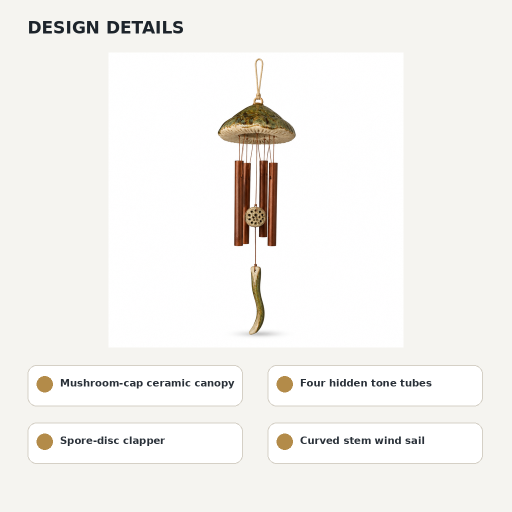 Mushroom Canopy Chime