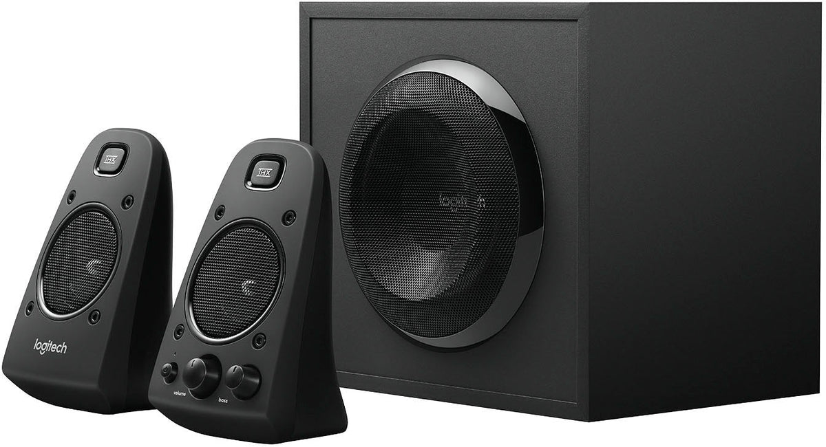 Logitech – Z623 2.1 Speaker System (3 Piece) – Black
