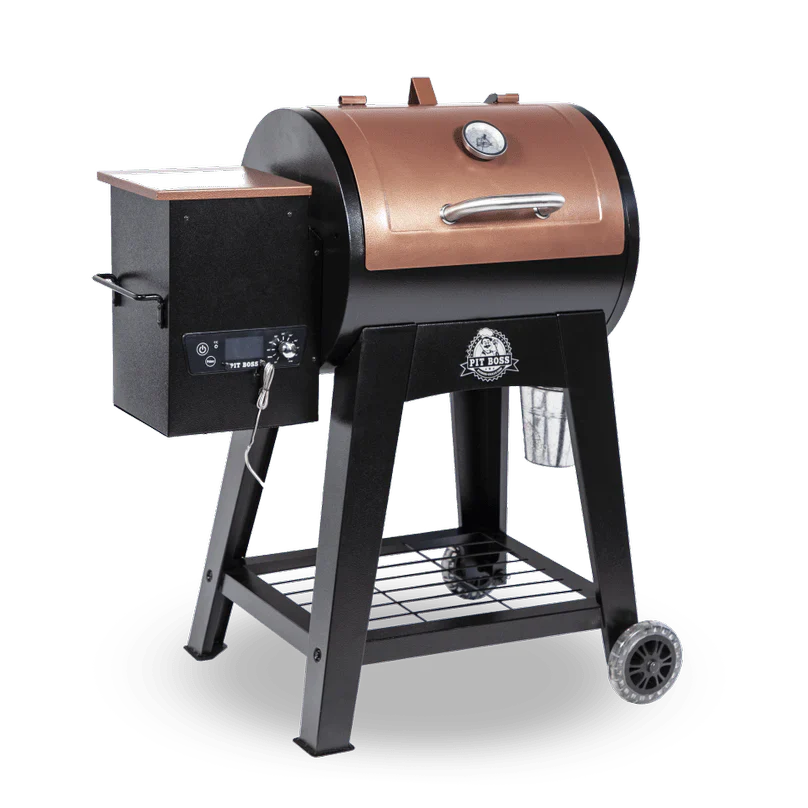 Pit Boss Lexington 540 sq. in. Wood Pellet Grill w/ Flame Broiler and Meat Probe